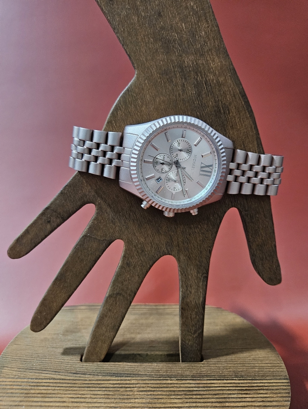 Michael Kors Lexington Chronograph MK8792. New With Tags. Needs Battery